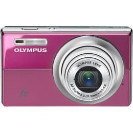 Macchina fotografica compatta LENS FE-5010 - Rosa + Olympus AZ ZOOM 6.3-31.5mm 1:3.5-5.6 f/3.5-5.6