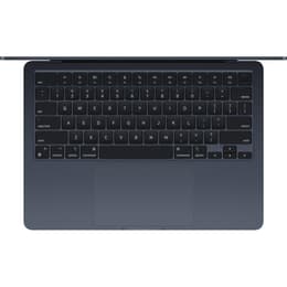 MacBook Air 13" (2024) - Apple M3 con CPU 8-core e GPU 8-Core - 8GB RAM - SSD 256GB - Display standard - QWERTY - Svedese