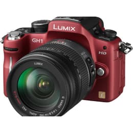 Reflex Panasonic Lumix DMC-GH1 - Rosso + Obiettivo Lumix G VARIO 14-140 mm f/4-5.8