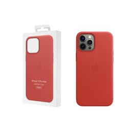Custodia in pelle Apple - iPhone 12 Pro Max - Magsafe - Pelle Rosso