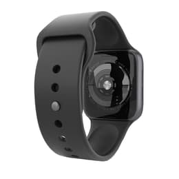 Apple Watch Series 4 (2018) GPS + Cellular 44 mm - Acciaio inossidabile Nero siderale - Cinturino Sport Nero