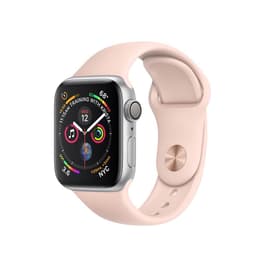 Apple Watch (Series 4) 2018 GPS 44 mm - Alluminio Argento - Sport Rosa