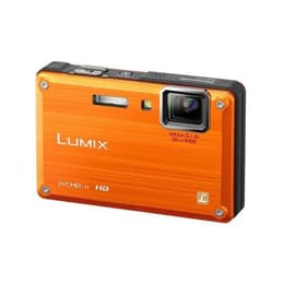 Macchina fotografica compatta Lumix DMC-FT1 - Arancione + Panasonic Leica DC 28-128mm f/3.3-5.9 f/3.3-5.9