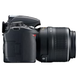 Reflex Nikon D3100 Nero + Obbietivo Nikon DX AF-S Nikkor 18-55mm 1:3.5-5.6 G