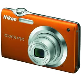 Macchina fotografica compatta Coolpix S3000 - Arancione + Nikon Nikkor Wide Optical Zoom Lens 27-108 mm f/3.2-5.9 f/3.2-5.9