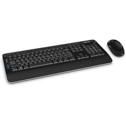 Microsoft Tastiera AZERTY Francese wireless Wireless 3050 Desktop