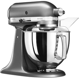 Robot da pasticceria Kitchenaid Artisan 5KSM175PSEMS 4,8L Grigio