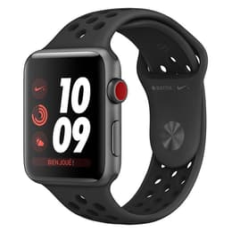 Apple Watch (Series 3) 2017 GPS + Cellular 42 mm - Alluminio Grigio Siderale - Sport Nike Nero