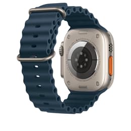Apple Watch (Ultra) 2023 GPS 49 mm - Titanio Grigio - Cinturino Ocean Blu