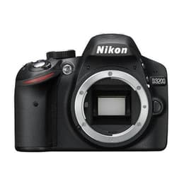 Reflex D3200 - Nero + Nikon AF-S DX Nikkor 55-200mm f/4-5.6G ED VR II f/4-5.6