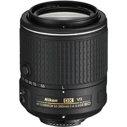 Reflex D3200 - Nero + Nikon AF-S DX Nikkor 55-200mm f/4-5.6G ED VR II f/4-5.6