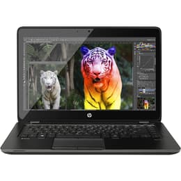 HP ZBook 14 14" Core i7 2.1 GHz - SSD 256 GB RAM 16 GB AZERTY - Francese