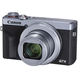 Macchina fotografica compatta G7 X Mark III - Nero/Grigio + Canon 8.8-36.8mm f/1.8-2.8 f/1.8-2.8