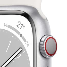Apple Watch Series 8 (2022) GPS + Cellular 45 mm - Alluminio Argento