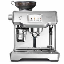 Caffettiera Senza capsule Sage SES990BSS 2500,0000L - Argento fantasma