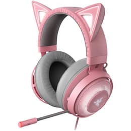 Cuffie riduzione del Rumore gaming wired con microfono Razer Kraken Kitty Edition - Rosa