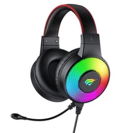 Cuffie riduzione del rumore gaming a filo con microfono Havit GAMENOTE H2013d - Nero