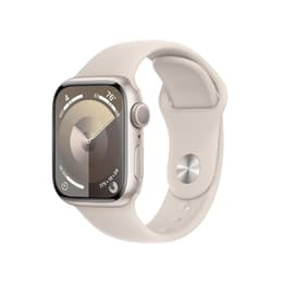 Apple Watch Series 9 (2023) GPS 41 mm - Alluminio Argento - Cinturino Sport Galassia