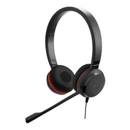 Cuffie riduzione del rumore a filo con microfono Jabra Evolve 30 - Nero