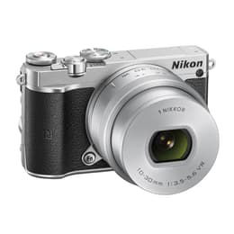 Compatta Nikon 1 J5 + Obiettivo Nikon 10-30mm - Argento / Nero