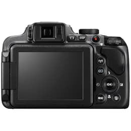 Fotocamera Bridge compatta CoolPix P610 - Nero + Nikon Nikkor Wide Optical Zoom 4.3-258mm f/3.3-6.5 f/3.3-6.5