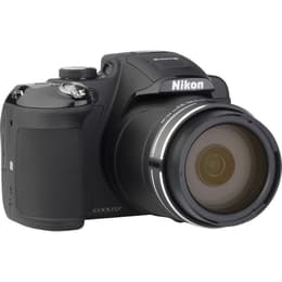 Fotocamera Bridge compatta CoolPix P610 - Nero + Nikon Nikkor Wide Optical Zoom 4.3-258mm f/3.3-6.5 f/3.3-6.5