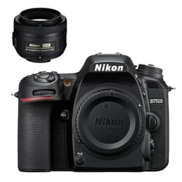Reflex D7500 - Nero + Nikkor Nikkor DX 35mm f/1.8G f/1.8