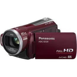 Videocamere Panasonic HDC-SD20 USB 2.0 Rosso
