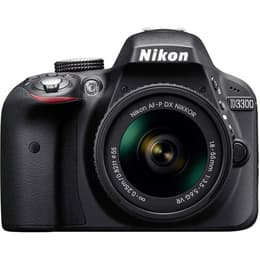 Reflex Nikon D3300 - Nero + Obiettivo Nikkor AF-P 18-55 mm F/3.5-5.6G