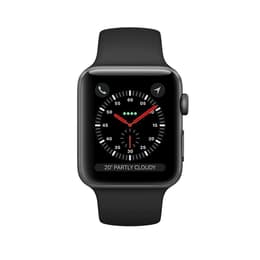 Apple Watch (Series 3) 2017 GPS 42 mm - Alluminio Nero - Sport Nero