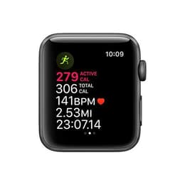 Apple Watch (Series 3) 2017 GPS 42 mm - Alluminio Nero - Sport Nero