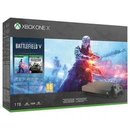 Xbox One X 1000GB - Oro - Edizione limitata Gold Rush Special + Battlefield V + Battlefield 1943