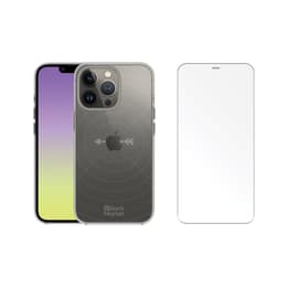 Back Market Cover iPhone 13 Pro Max e shermo protettivo - GRS 4.0 Plastica riciclata - Trasparente