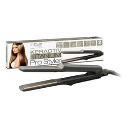 Piastre per capelli Italian Design Keractiv Titanium Pro Styler - Nero