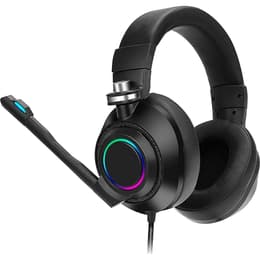Cuffie riduzione del rumore gaming con microfono Simpletek Felis - Nero / RGB