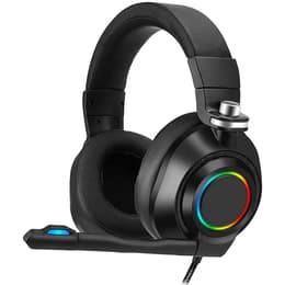 Cuffie riduzione del rumore gaming con microfono Simpletek Felis - Nero / RGB