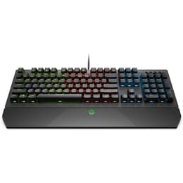 Hp Tastiera QWERTZ Tedesco retroilluminata Gaming-Keyboard 800