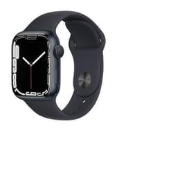 Apple Watch (Series 7) 2021 GPS 45 mm - Alluminio Blu - Cinturino Sport Nero
