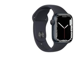 Apple Watch Series 7 (2021) GPS 45 mm - Alluminio Blu - Cinturino Sport Nero