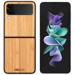 Cover Galaxy Z Flip 3 - Legno - Nero