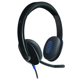 Cuffie gaming a filo con microfono Logitech H540 - Nero