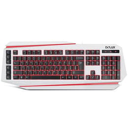 Zelesouris Tastiera QWERTY Inglese (US) retroilluminata KM-95