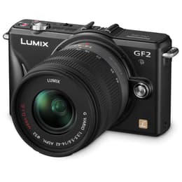 Lumix DMC-GF2 - Nero + Panasonic Lumix G Vario 14-42mm f/3.5-5.6 MEGA O.I.S f/3.5-5.6