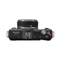 Lumix DMC-GF2 - Nero + Panasonic Lumix G Vario 14-42mm f/3.5-5.6 MEGA O.I.S f/3.5-5.6