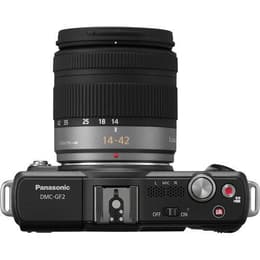 Lumix DMC-GF2 - Nero + Panasonic Lumix G Vario 14-42mm f/3.5-5.6 MEGA O.I.S f/3.5-5.6
