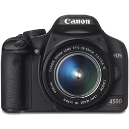 Reflex camara Canon EOS 450D - Nero + obiettivo 18-55mm EF-S IS