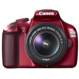 Reflex EOS 1100D - Rosso + Canon EF-S 18-55mm f/3.5-5.6 IS II f/3.5-5.6