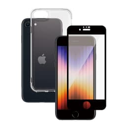 Cover 360 iPhone 6|6s|7|8|SE(2020/2022) e shermo protettivo - TPU - Trasparente