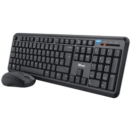 Trust Tastiera QWERTZ Tedesco wireless YMO 24080