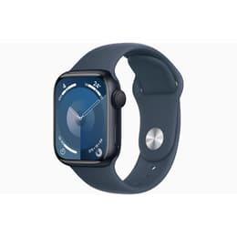Apple Watch Series 8 (2022) GPS 45 mm - Alluminio Mezzanotte - Cinturino Sport Blu